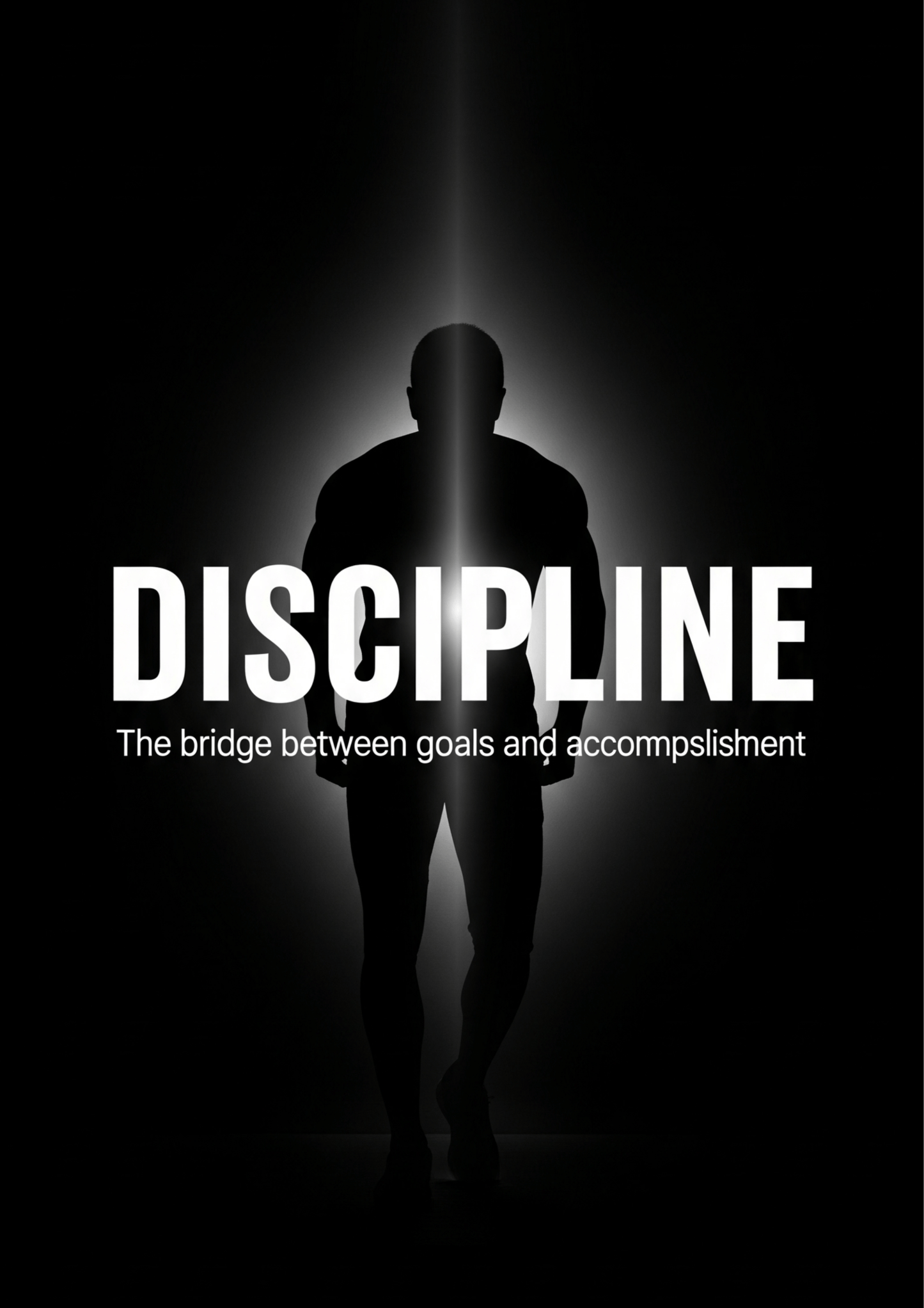 Discipline — Motivational Poster - Motivational Wall art - Gym Decor - Doublenightprints