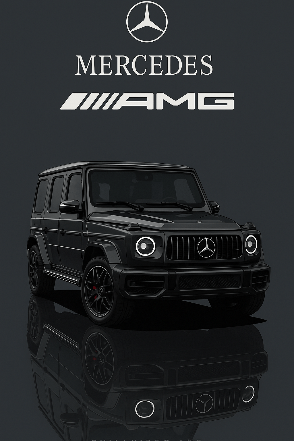 G wagon cartoon Poster - Car enthusiast Wall art - Custom Car Poster (Digital Download)) - Doublenightprints