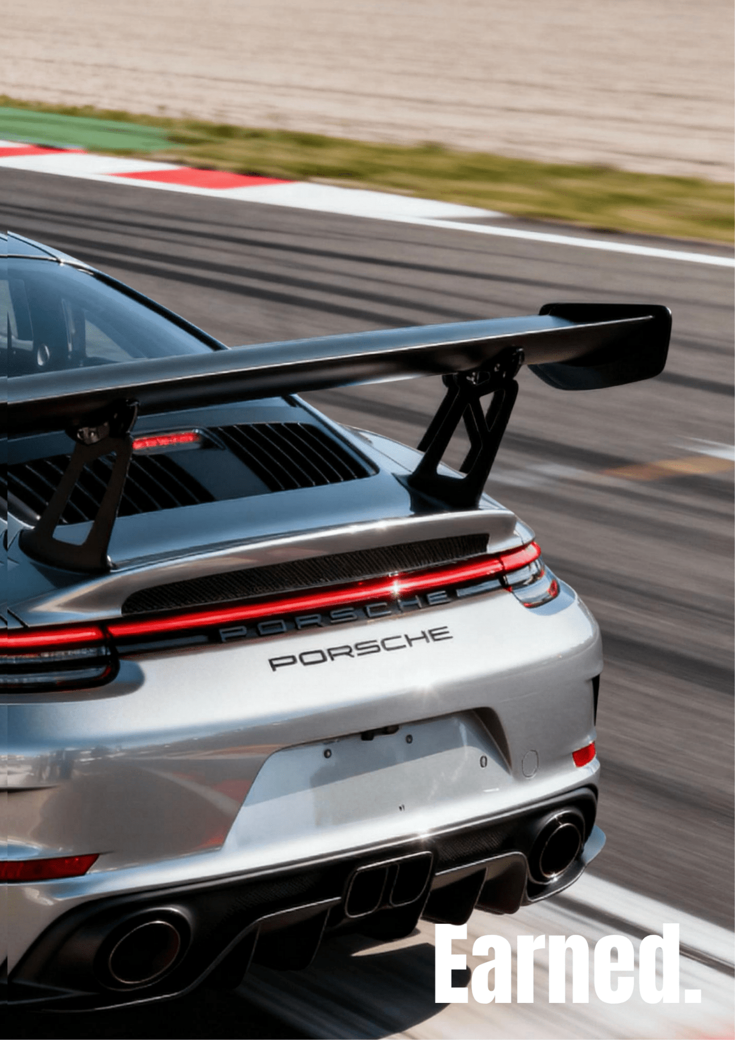 Porsche 911 GT3 RS — Studio Poster - Porsche wall art - Racecar poster - Doublenightprints