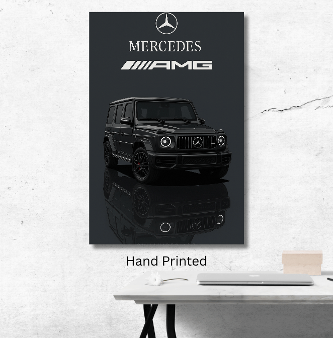 G wagon cartoon Poster - Car enthusiast Wall art - Custom Car Poster (Digital Download)) - Doublenightprints