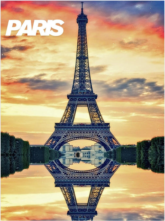 Paris Street Poster – Night City Photography Wall Art | High - Resolution Urban Print | Modern French Decor | Travel Poster A1–A4 - Doublenightprints