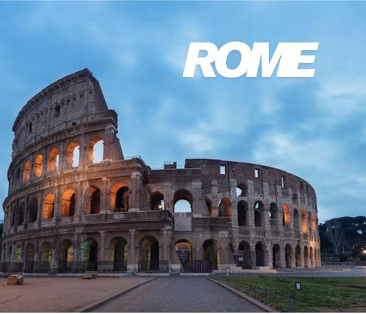 Rome Colosseum Poster – Italian Landmark Wall Art | High - Resolution City Print | Ancient Rome Decor | Travel Photography A1–A4 - Doublenightprints
