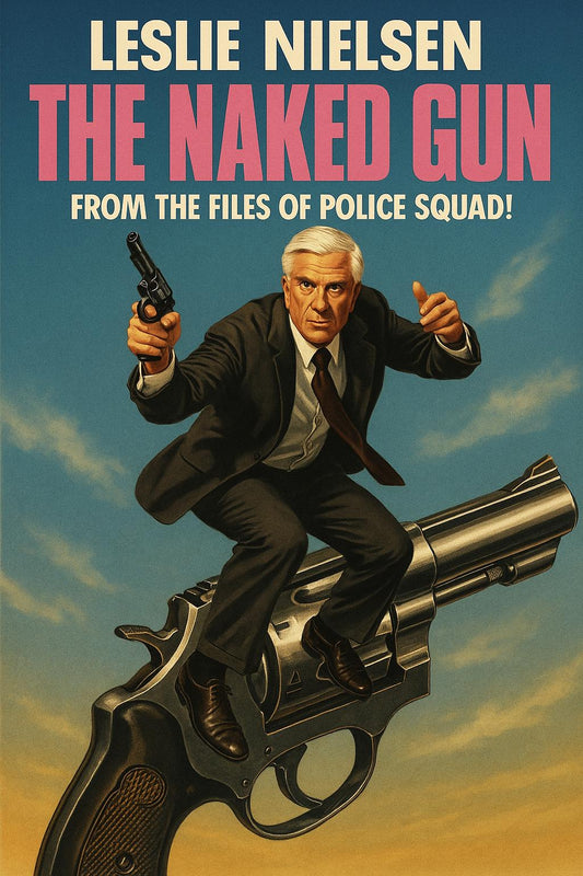 The Naked Gun Movie Poster | Leslie Nielsen Comedy Art Print | - Doublenightprints