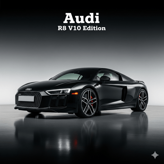 Audi R8 V10 — Studio Poster - Doublenightprints
