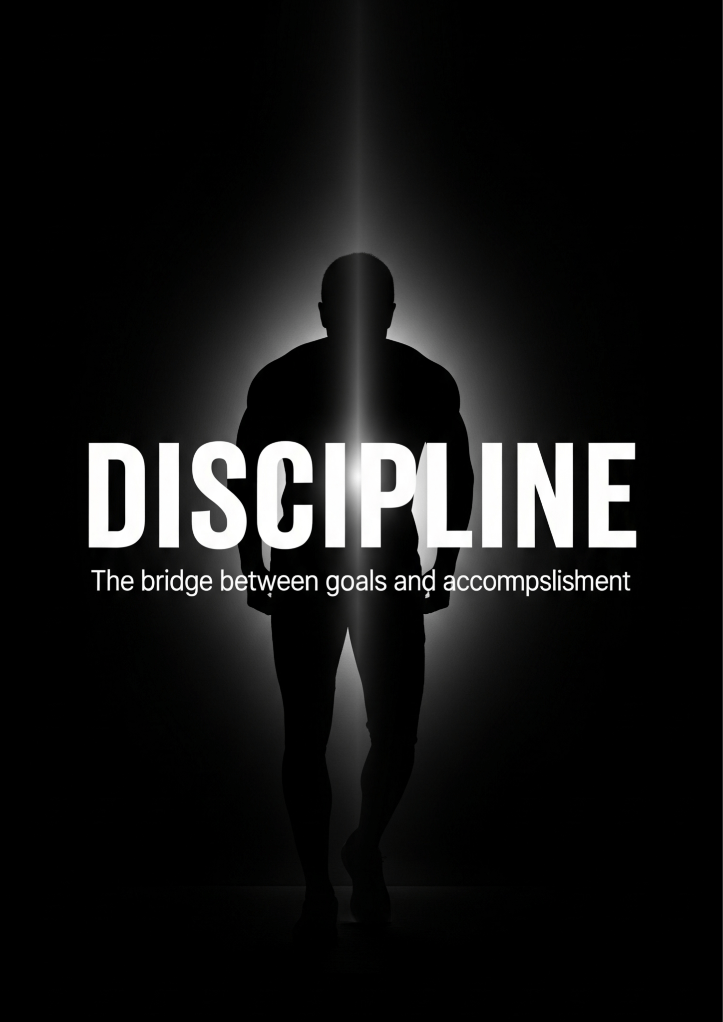 Discipline — Motivational Poster - Motivational Wall art - Gym Decor - Doublenightprints