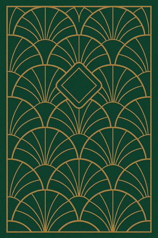 Art Deco No. 2 — Fan Scallops - Doublenightprints